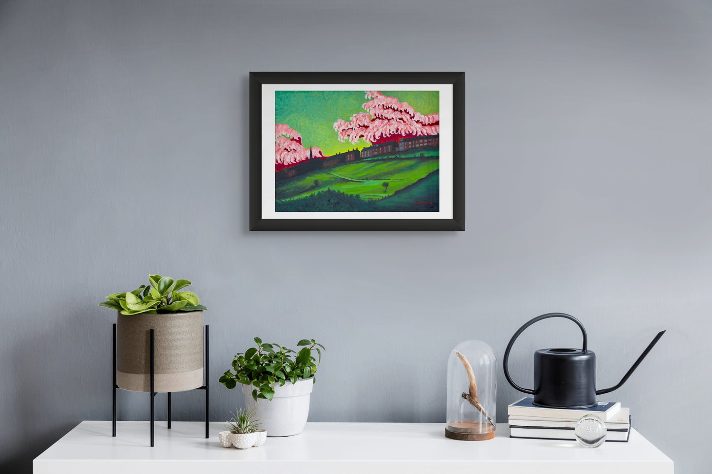 Big Wave over Mossley, Limited Edition Giclèe Print (A3)