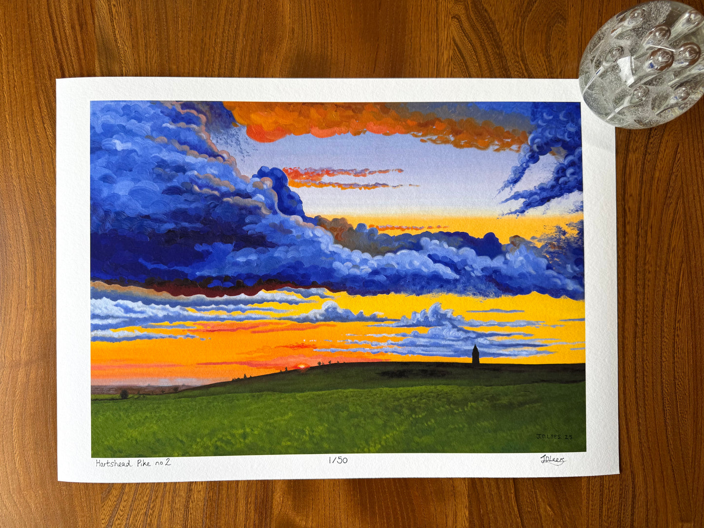Hartshead Pike no 2, Limited Edition Giclèe Print (A3)