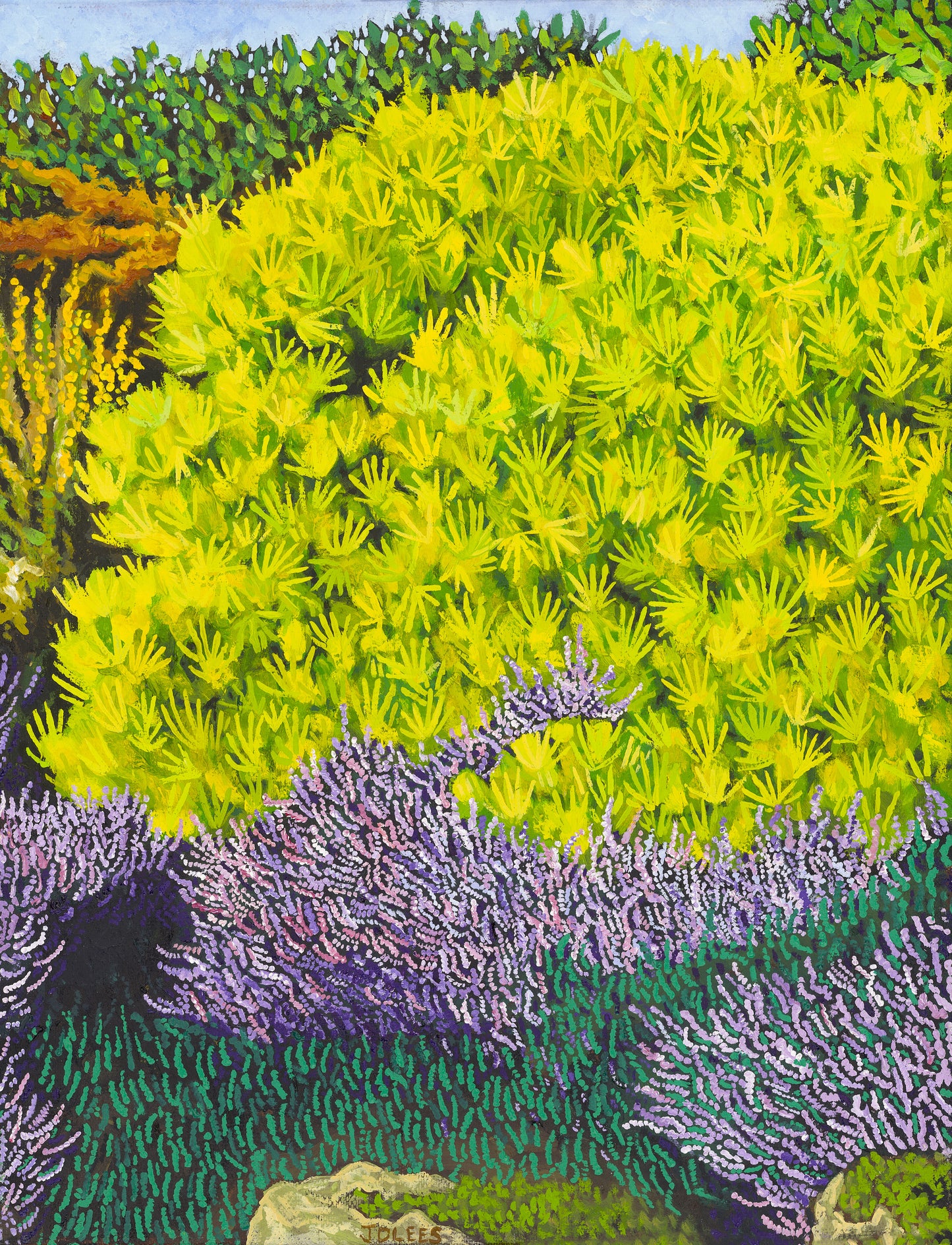 Giclée Print - Study on Bushes