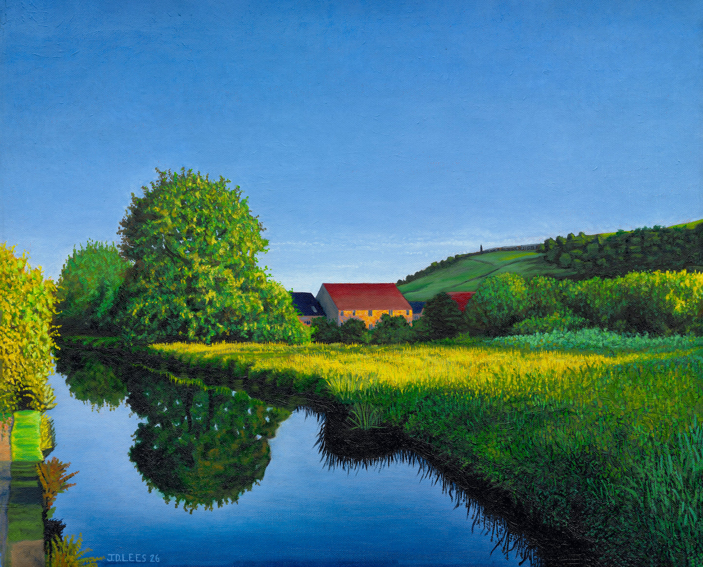 Mossley Summer Evening, Limited Edition Giclèe Print (A2)