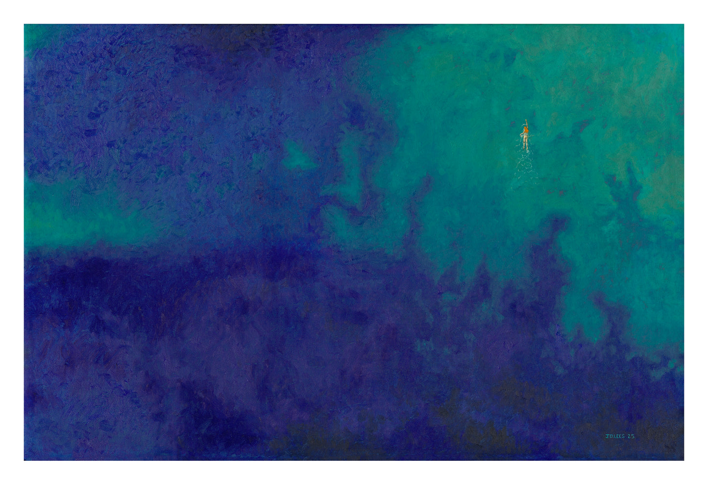 The Swimmer, Limited Edition Giclèe Print (A2)