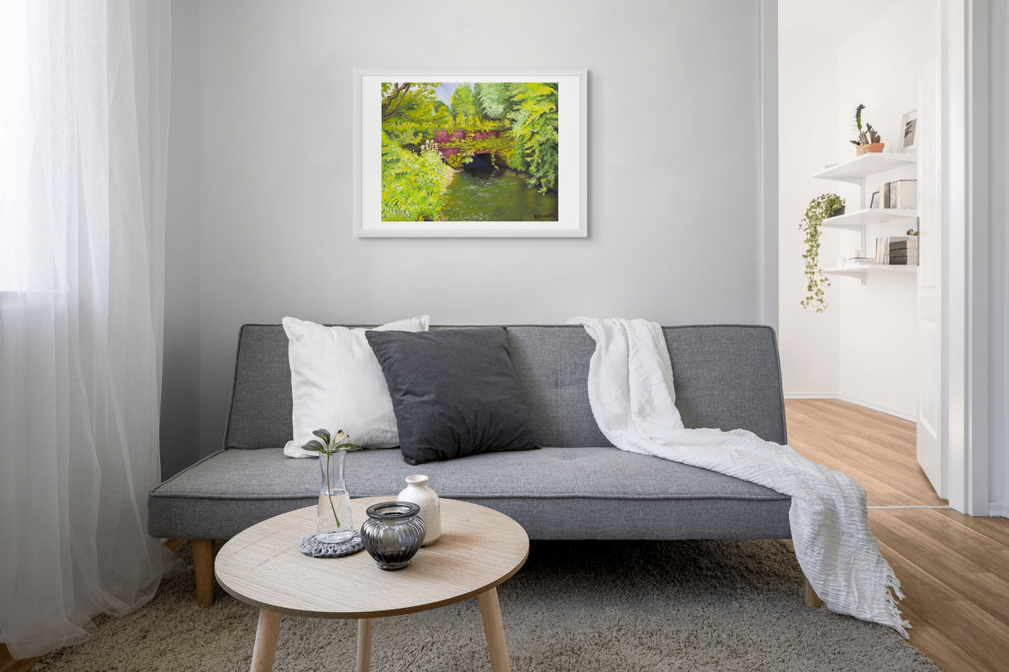 Saddleworth Canal Bridge, Limited Edition Giclèe Print (A3)